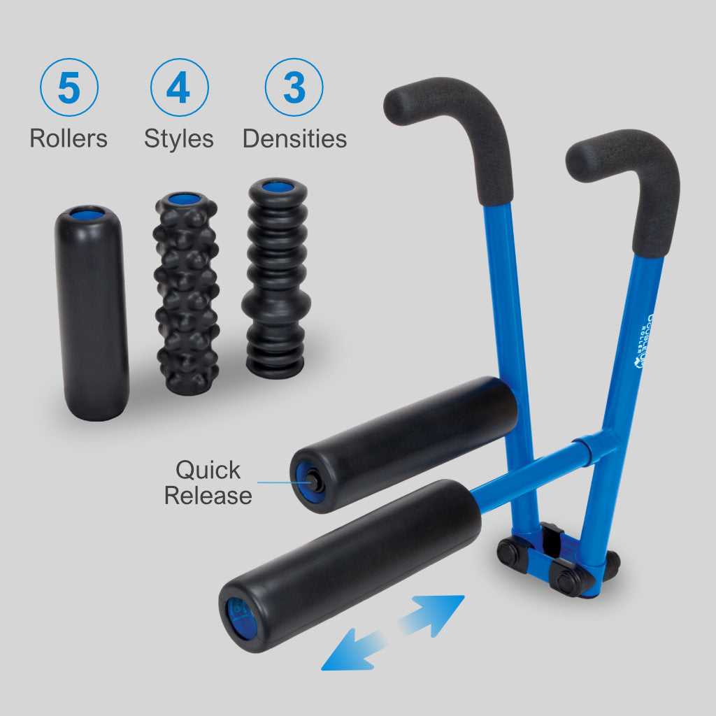 DoubleUP Roller Quick Change Roller Assortment and Quick Release Button