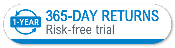 365-Day Returns for a risk-free trial.