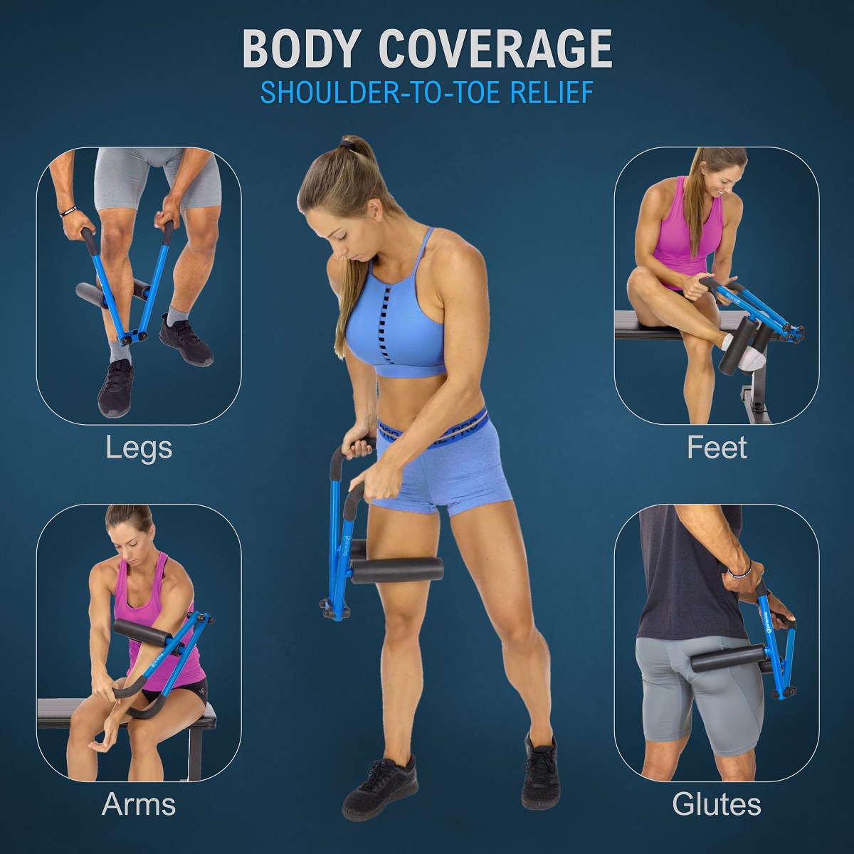 Body Coverage Areas Where DoubleUP Can Be Used