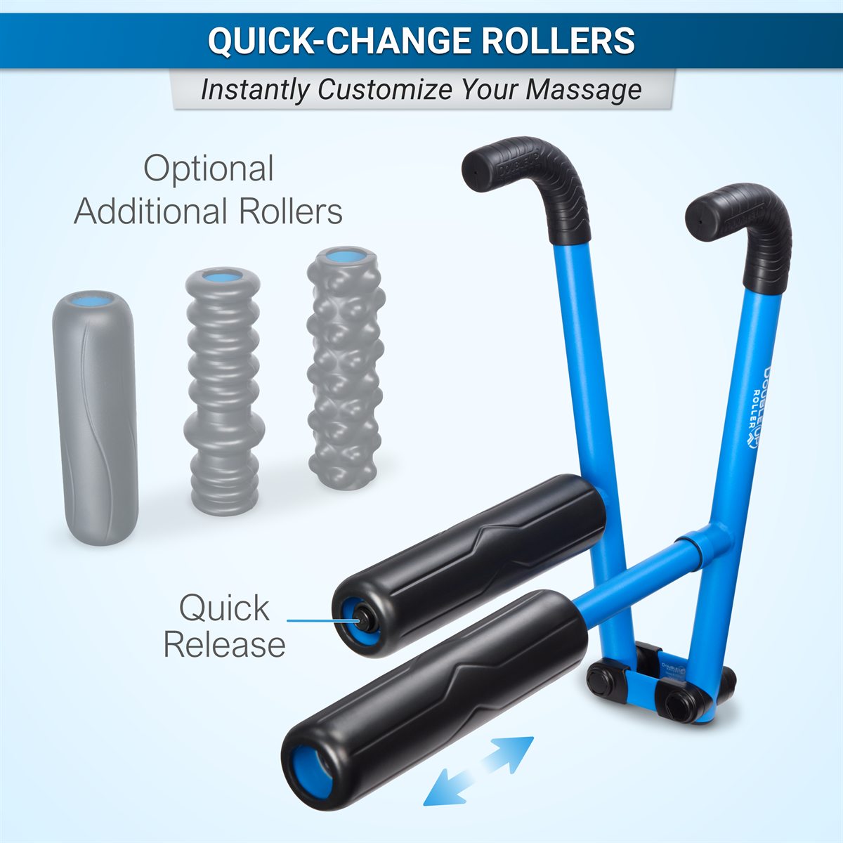 DoubleUP Roller Optional Additional Quick-Change Rollers