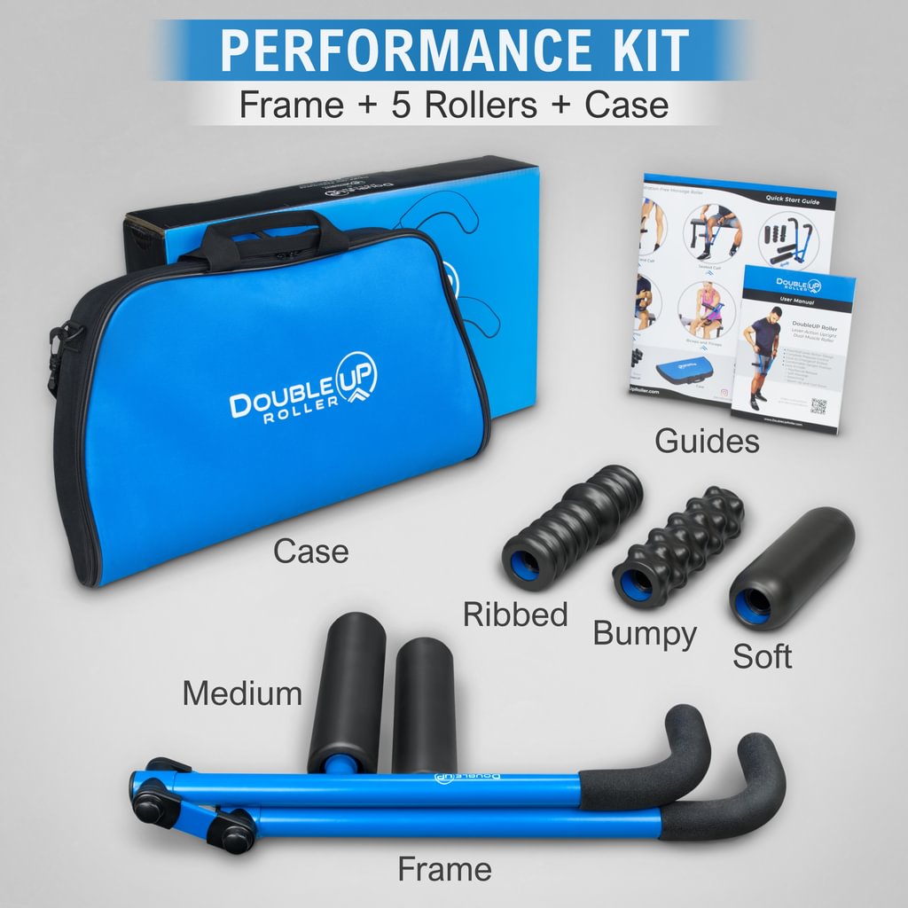 DoubleUP Performance Kit Contents Blue
