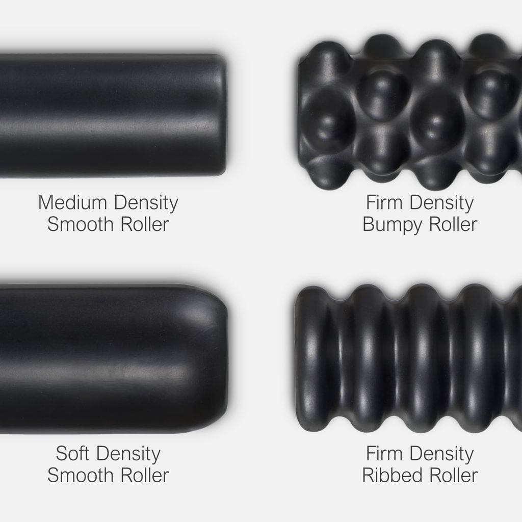 DoubleUP Roller Style Options Textures Foam Densities